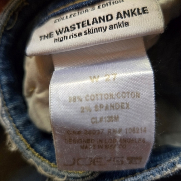 Joe's Jeans Classic Blue Denim - Picture 4 of 6